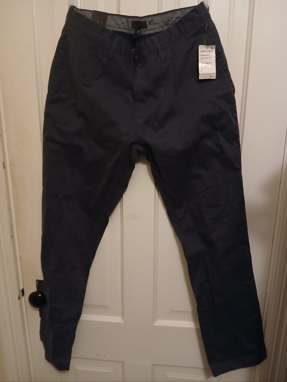 Men's Navy Chino Pants - 14th & Union 33 X 30